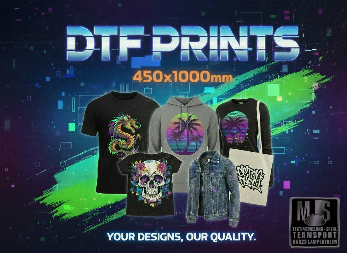 DTF Transfers 100x45cm