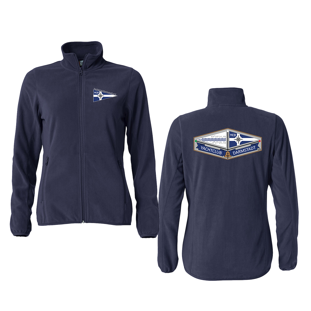 Micro Fleecejacke Damen Yachtclub Darmstadt