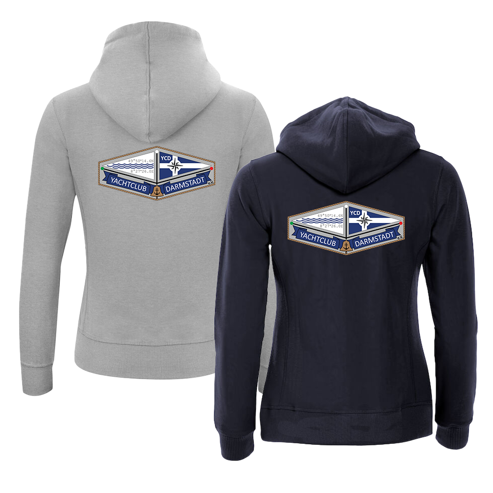Kapuzenjacke Damen Yachtclub Darmstadt