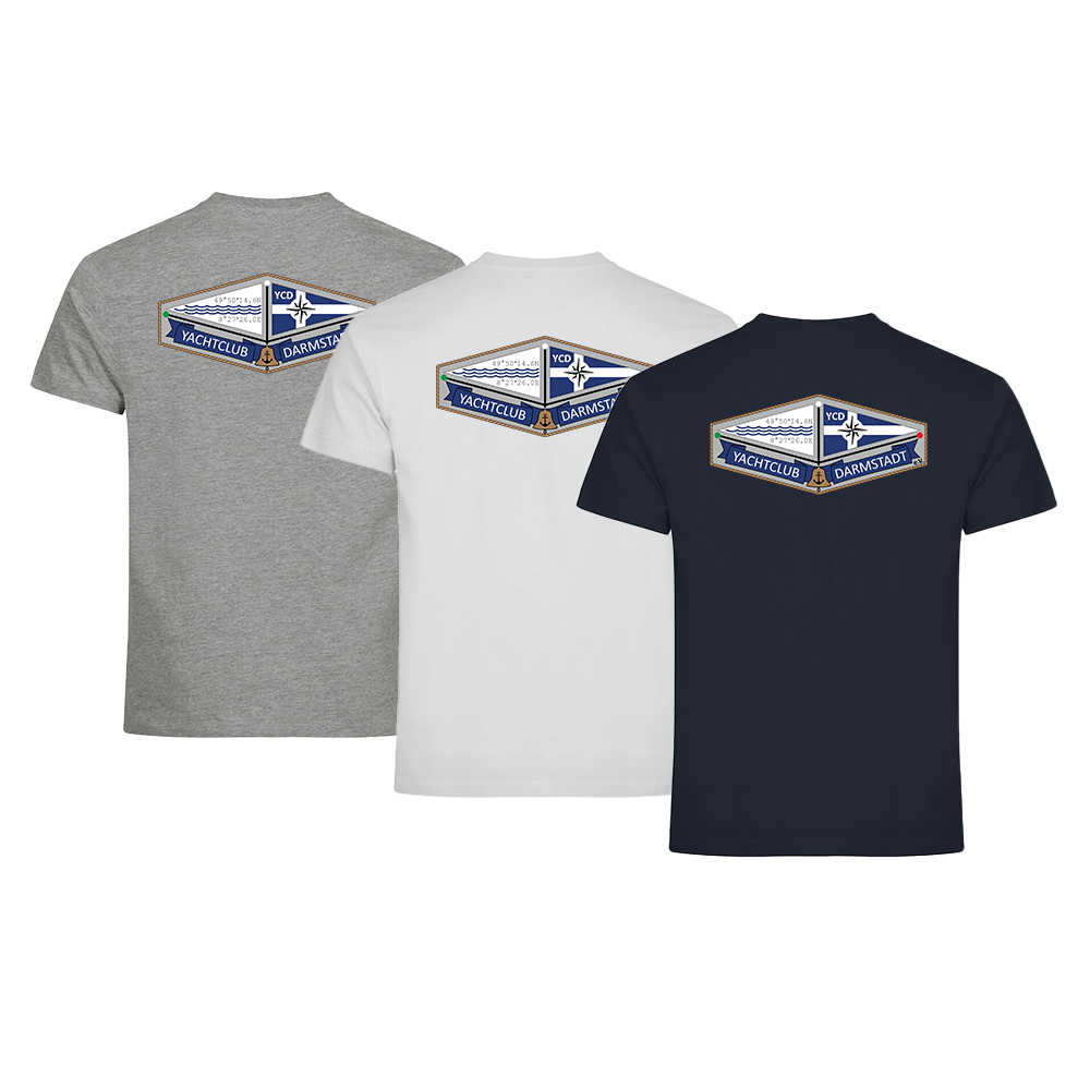 T-Shirt Herren Yachtclub Darmstadt