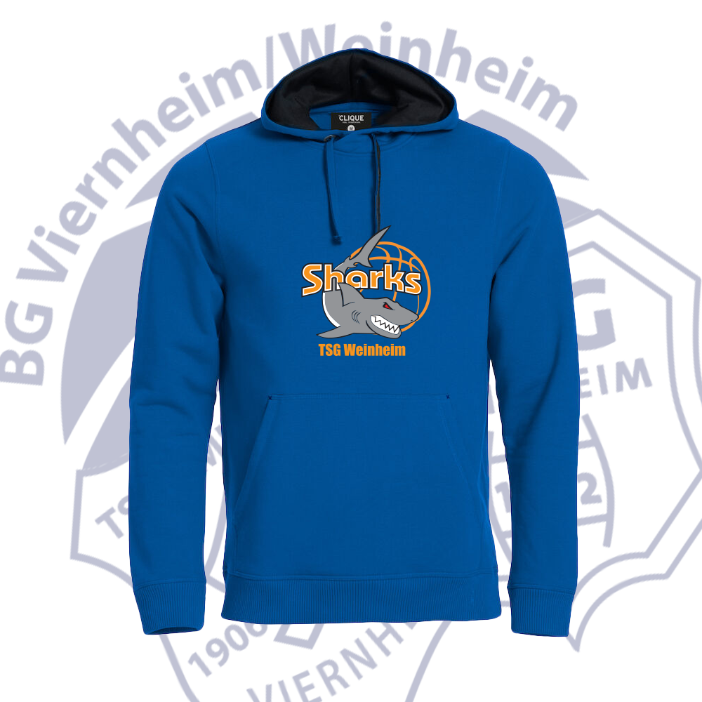 Classic Hoody royalblau BG Viernheim-Weinheim